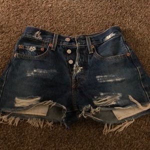 Jean shorts